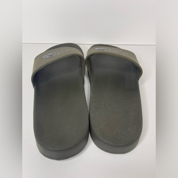 The North Face Men’s 13 Army Green Black Slides Casual Slip On Sandals - Picture 2 of 12